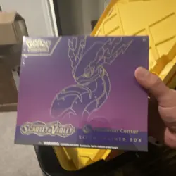 Pokemon TCG Scarlet & Violet Miraidon Elite Trainer Box Pokemon Center Exclusive - Image 1