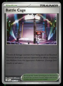 Reverse Holo Me02: Phantasmal Flames Pokemon TCG Battle Cage - Image 1