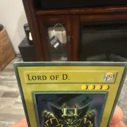 Yu-Gi-Oh! - Lord Of D. - SDK-041 - Super Rare - Ink Heavy Fade ( Misprint ) - Image 2
