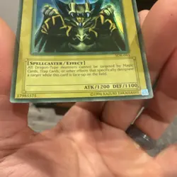 Yu-Gi-Oh! - Lord Of D. - SDK-041 - Super Rare - Ink Heavy Fade ( Misprint ) - Image 3