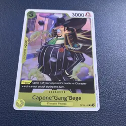 Capone"Gang"Bege OP04-100 Rare One Piece Card Game - Image 1