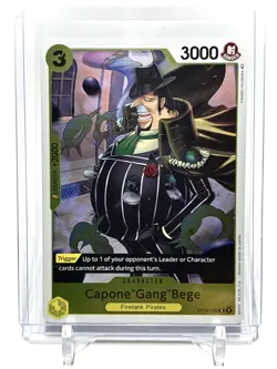OP04-100 Capone”Gang”Bege Kingdom of Intrigue - One Piece Card Game - Image 1