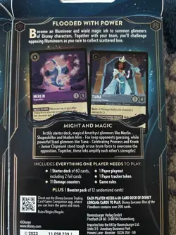 Disney Lorcana Rise of the Floodborn Starter Decks Amber Sapphire Amethyst Steel - Image 3