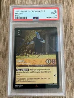 Disney Lorcana First Chapter Foil Cards PSA Graded - NEW CARDS ADDED - Image 5