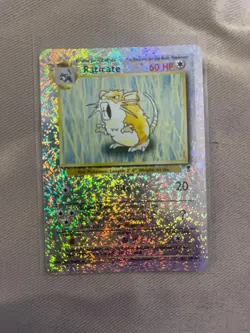 Pokemon TCG Raticate 61/110 Legendary Collection Reverse Holo Uncommon 2002 Card - Image 1