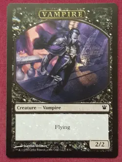 Magic The Gathering INNISTRAD VAMPIRE token card MTG - Image 1