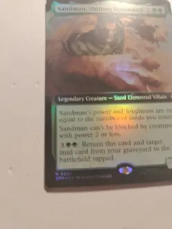 FOIL Sandman, Shifting Scoundrel Extended Art - Marvel's Spider-Man - NM #0266 - Image 3