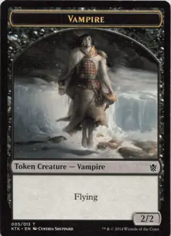 Vampire Token T Khans of Tarkir 5 - LP MTG - Image 1