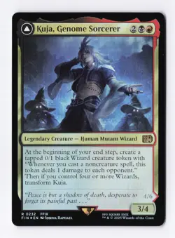 Kuja, Genome Sorcerer (Foil) 0232 (R) MTG FINAL FANTASY (FIN) - Image 1