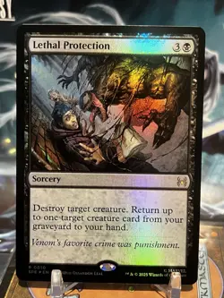 MTG | Lethal Protection ✨FOIL✨ [Spiderman] - Image 1