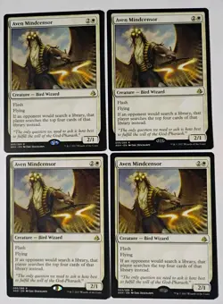 4x Aven Mindcensor MTG, Amonkhet, Rare, LP - Image 1