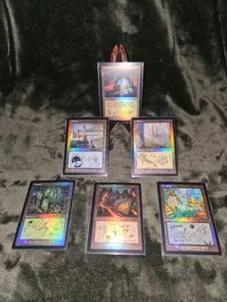 Secret Lair x Post Malone: The Lands - Traditional FOIL - Image 2