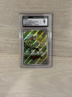 CGC 9 Caterpie 172/165 2023 Japanese Scarlet & Violet 151 Art Rare Pokemon Card - Image 1
