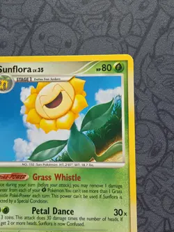 Pokemon: Sunflora #38/132 Rare Secret Wonders 2007 Vintage Non-holo - MP - I202 - Image 4