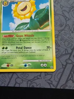 Pokemon: Sunflora #38/132 Rare Secret Wonders 2007 Vintage Non-holo - MP - I202 - Image 5