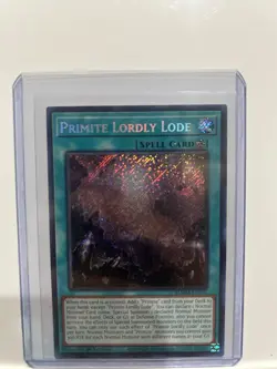 Primite Lordly Lode Secret Rare Card Yu-Gi-Oh! BLMM-EN172 - Image 1