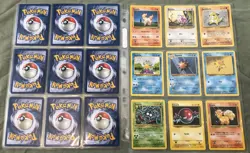 1999 BASE SET POKEMON CARDS BUNDLE #2 (53 OUT OF 102) COMMON/UNCOMMON/RARE - Image 5