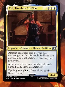 MTG | Cid, Timeless Artificer (0416) (FINAL FANTASY) NF - Image 1