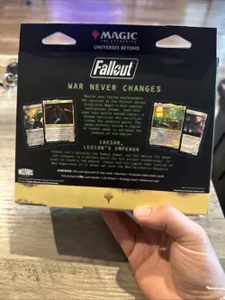 MTG Universes Beyond: Fallout Hail, Caesar Commander Deck Sealed - Image 3
