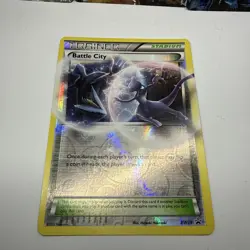 Pokemon Battle City Trainer Stadium BW39 Promo Holo Black & White EN Card - Image 2