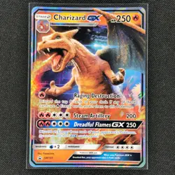 Charizard GX - SM195 - Holo - Black Star Promo - Sun & Moon - Pokemon - NM/M - Image 1