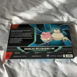✅Fast Shipping✅SEALED Pokemon TCG: Snorlax EX & Blissey EX Special Collection - Image 2