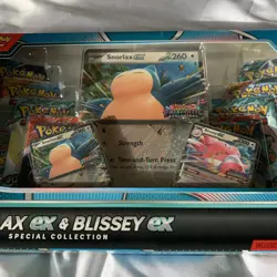 ✅Fast Shipping✅SEALED Pokemon TCG: Snorlax EX & Blissey EX Special Collection - Image 3
