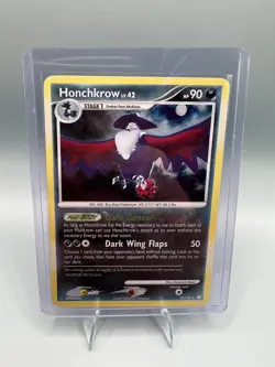 Pokemon TCG Honchkrow Mysterious Treasures 10/123 Reverse Holo Rare LP+ Nintendo - Image 1