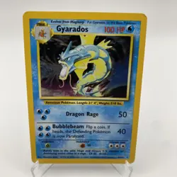 Pokemon TCG Gyarados 6/102 Base Set Holo Rare Unlimited WOTC Vintage - Image 1