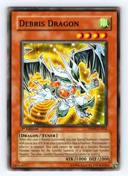 Yugioh Debris Dragon DP09-EN004 1st Edition Common - VLP-NM 💎 - Image 1