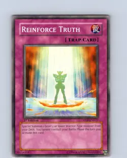 Yu-Gi-Oh TCG Reinforce Truth DP09-EN027 1st Edition Regular Common Card NM - Image 1