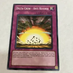 Yu-Gi-Oh! Konami Delta Crow - Anti Reverse DP11-EN022 Trap 1st Edition - Image 1