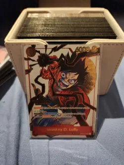 One Piece TCG Monkey.D.Luffy (FRENCH) 3rd Anniversary WINNER ST01-012 Promo - Image 1