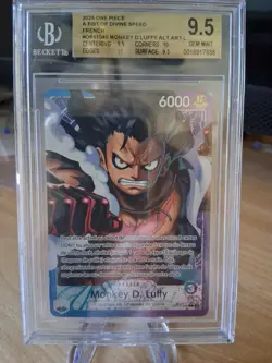 Carte ONE PIECE - Monkey D. Luffy OP11-040 L ⭐ BGS 9.5 [FR] - Image 1