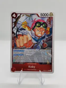 Koby PRB02-001 Rare Foil | Premium Booster - The Best Vol. 2 | One Piece TCG NM - Image 1