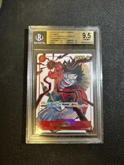 MONKEY.D.LUFFY ONE PIECE ST01-012 2025 WEEKLY VOL.19 GEM MINT JAP BGS 9.5 - Image 1