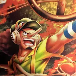 Usopp OP11-003 UC, RED STRAW HAT LOGO 40, (Aidle co., Ltd.) one piece card - Image 4