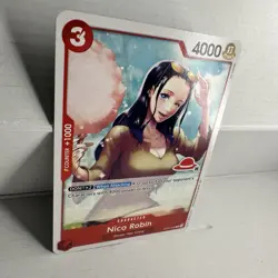Nico Robin ST21-010 C, RED STRAW HAT LOGO 36, Art: eiji kaneda, one piece card - Image 3