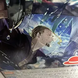 One piece card, Silvers Rayleigh OP09-005 R, RED STRAW HAT LOGO 33, Gol.D.Roger - Image 5
