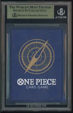 2022-24 One Piece Promos P033 Monkey D. Luffy Silver Foil Championship BGS 10 - Image 3