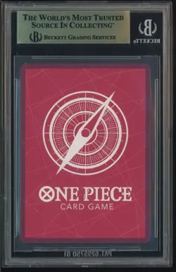 2025 ONE PIECE PROMOS BVB X ONE PIECE MATCH DAY 2025 #003 MONKEY D. LUFFY BGS 10 - Image 3