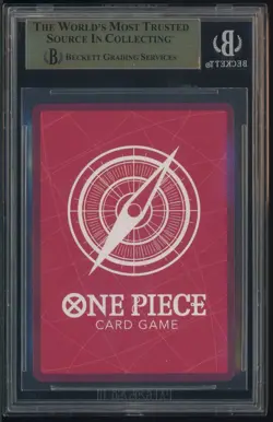 2025 ONE PIECE PROMOS BVB X ONE PIECE MATCH DAY 2025 #003 MONKEY D. LUFFY BGS 10 - Image 3