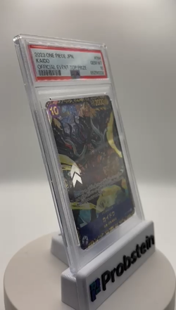 2023 One Piece JPN Official Event Top Prize #094 Kaido PSA 10 GEM MINT - Image 2