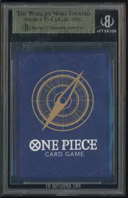 2025 One Piece Promos ST01012 Monkey D Luffy 3rd Anniversary Winner Prize BGS 10 - Image 3