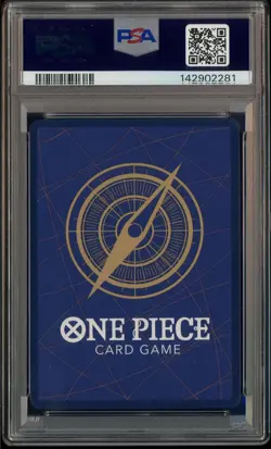 One Piece TCG Shanks Gold Foil Anniversary OP13 PSA 10 - Image 3