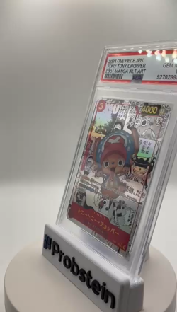 2024 One Piece Japanese EB01 Manga Alternate Art #006 Toni Tony Chopper PSA 10 - Image 2