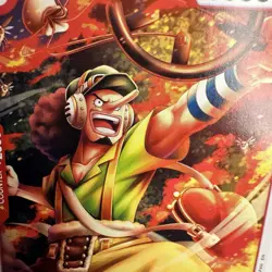 One Piece Card, Usopp OP11-003 UC, red straw hat logo 18, sogeking, god usopp - Image 4