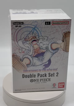 One Piece EN Awakening of the New Era Double Pack Set 2 DP02 Display Case Sealed - Image 2