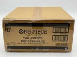 One Piece English OP-08 Two Legends Booster Pack Box Case Sealed - Image 5