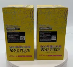 One Piece Japanese OP-07 500 Years into the Future Box Lot of (2) Sealed - Image 3